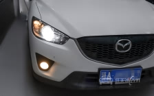 马自达CX-5 车灯改装全新奥迪Q5双光透镜、全新欧司朗D1S氙气灯泡、德国澳兹姆安定器