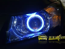 雪佛兰科鲁兹 改奥迪Q5透镜+蓝色天使眼