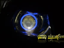 雪佛兰科鲁兹  改海拉2双光透镜+蓝色