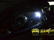 福特福克斯 改奥迪Q5透镜 欧司朗D3S灯泡 奥迪安定器