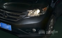 本田CRV 大灯改装小糸原厂Q5双光透镜、新款飞利浦XV 4800K氙气灯泡、松下安定器