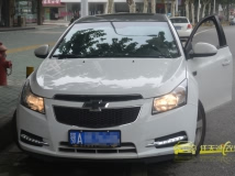 雪佛兰科鲁兹换专车专用日行灯,科鲁兹改灯,仿奔驰款日行灯,高亮度