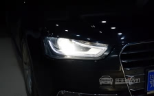 奥迪A4L 车灯升级全新奥迪Q5双光透镜、全新欧司朗D1S氙气灯泡、德国澳兹姆安定器