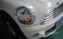 COUNTRYMAN 车灯改装小糸原厂Q5双光透镜、欧司朗D1S全新灯泡、原厂电脑编程解码